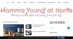 Desktop Screenshot of mommayoungathome.com